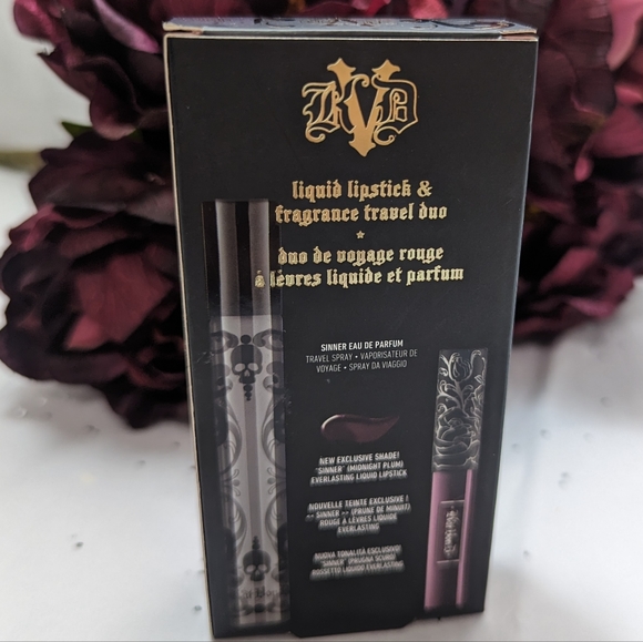 🆕 Sinner Travel Duo 🖤 Kat Von D Beauty - Picture 3 of 6